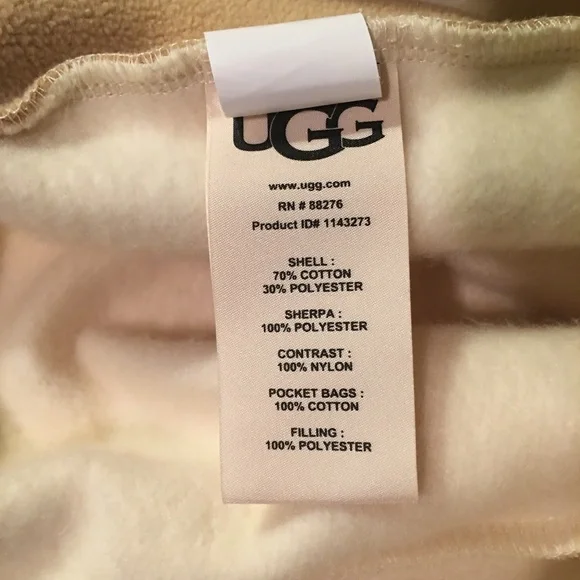 UGG x Feng Chen Wang Fleece Pant Unisex Size L - Picture 7 of 10